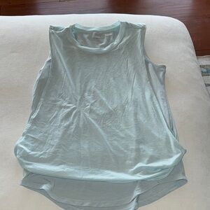 Athleta Girl light Blue Sleeveless Tee